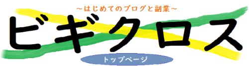 ビギクロス　完全初心者がブログで副業